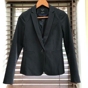 RW & Co Sophia fitted blazer black size 2